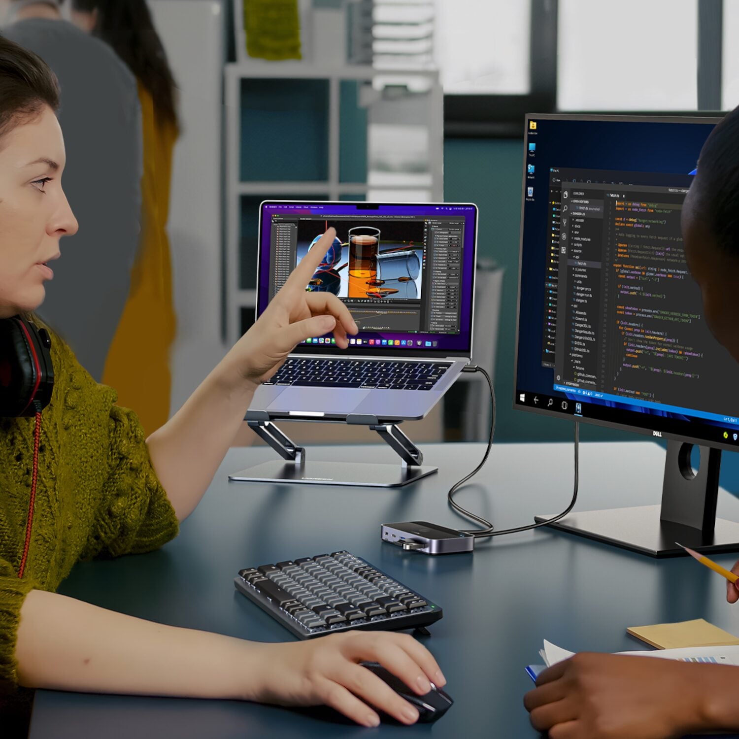 UGREEN Sharing Switch Box 2-in-4 Out - Wolf Media Store