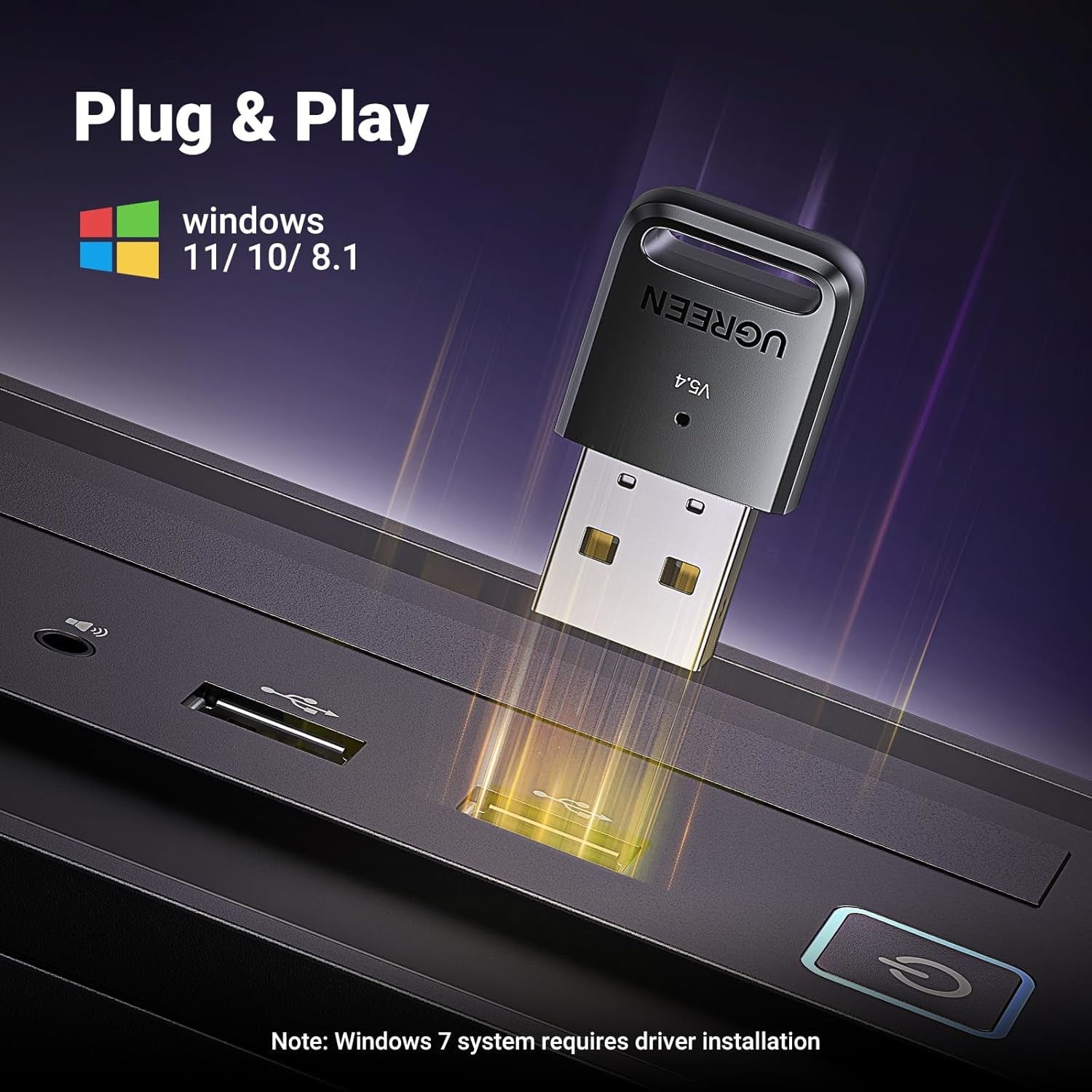 UGreen Bluetooth 5.4 USB Adapter - Wolf Media Store