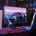 UGreen CM769 RGB USB Gaming Microphone - Wolf Media Store