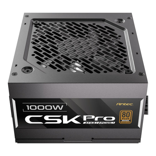 Antec CSK1000 PRO ATX3.1 Semi-Modular 1000W Power Supply (80 PLUS Bronze, PCIe 5.1, ATX 3.1 Certified) - Wolf Media Store