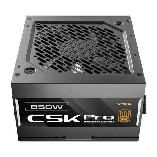 Antec CSK 850W Pro PCle5.1 Gen5 80 Plus Bronze Semi-Modular Power Supply-Wolf Media Store