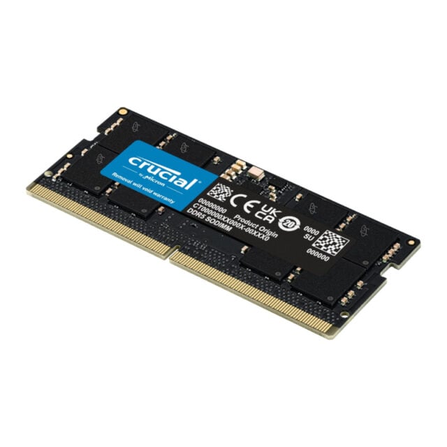 Crucial 16GB 5600MHz DDR5 SODIMM Notebook Memory-Wolf Media Store