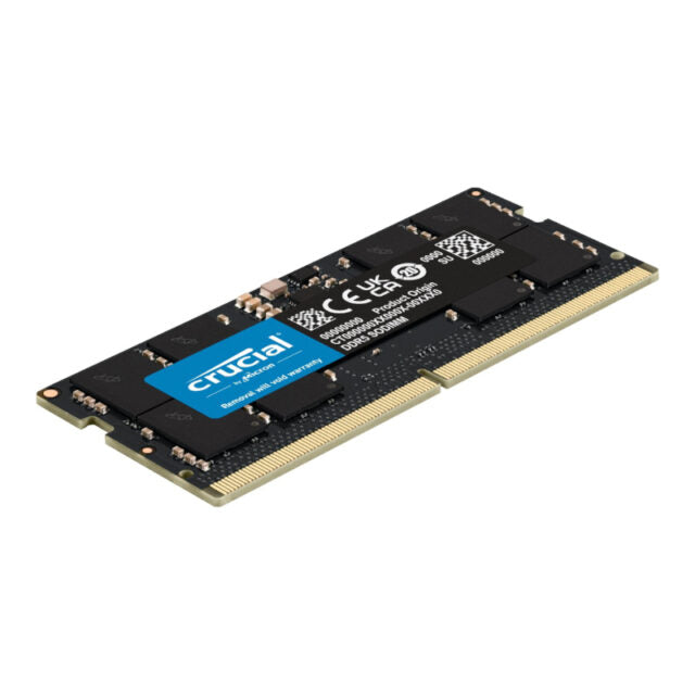Crucial 16GB 5600MHz DDR5 SODIMM Notebook Memory-Wolf Media Store