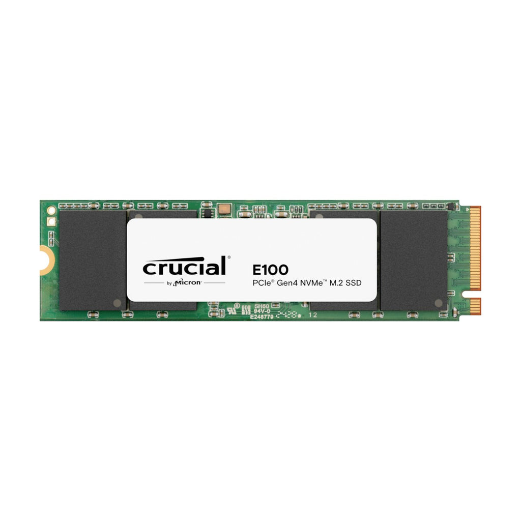 Crucial E100 1TB PCIe Gen4 2280 NVMe M.2 SSD-Wolf Media Store