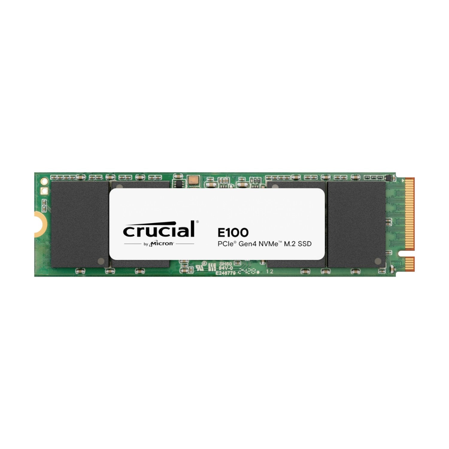 Crucial E100 1TB PCIe Gen4 2280 NVMe M.2 SSD-Wolf Media Store
