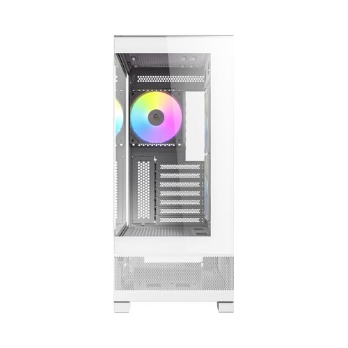 Antec CX700 ARGB Mid-Tower Gaming Chassis - White - Wolf Media Store