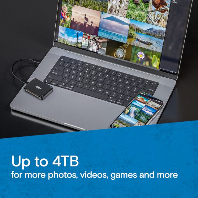 Crucial X9 4TB Type-C Portable SSD-Wolf Media Store