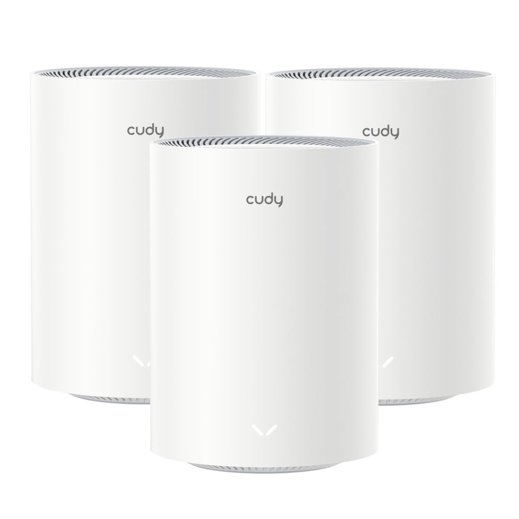 Cudy AX3000 Wi-Fi 6 Mesh Kit 3 Pack - White-Wolf Media Store