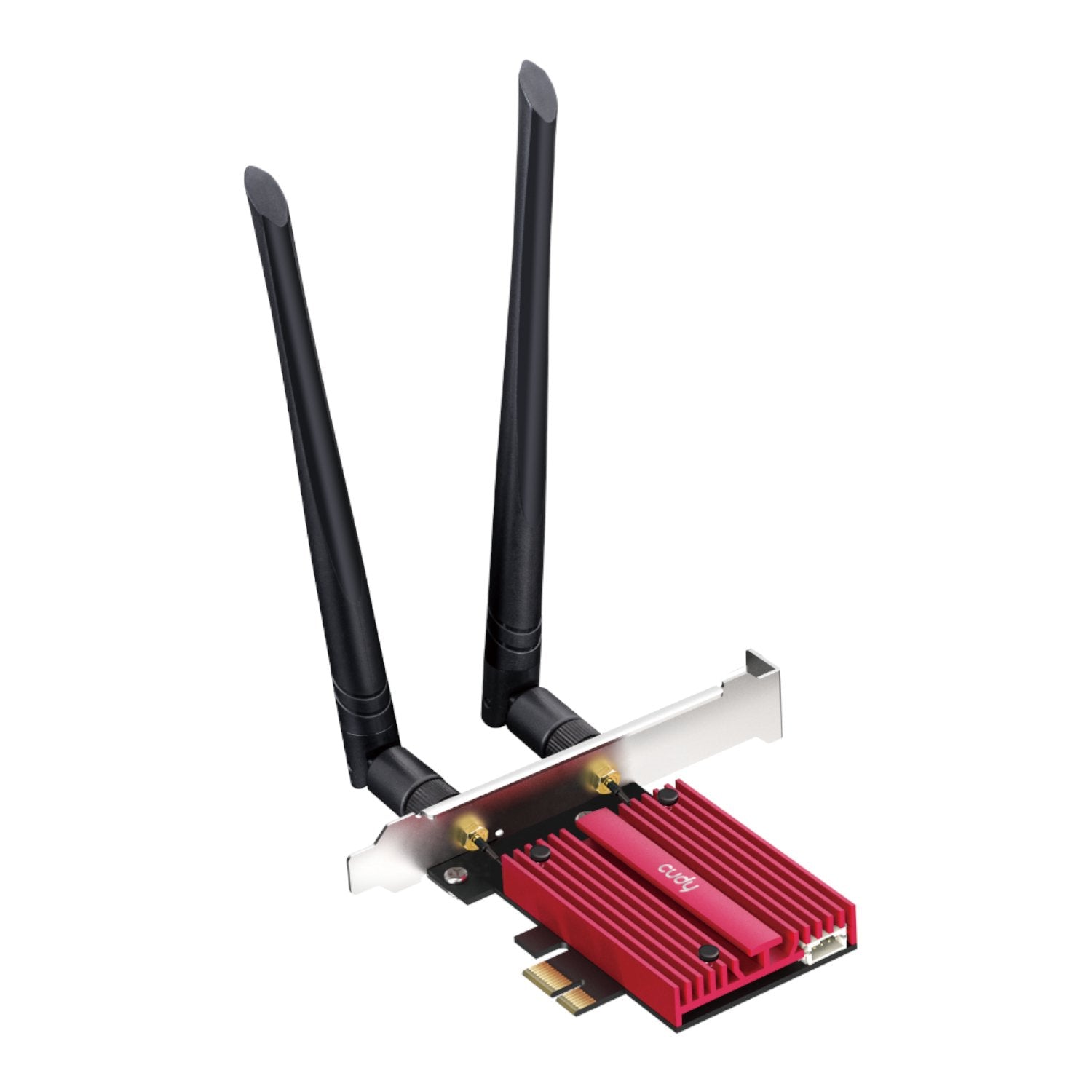 Cudy BE9300 Tri-Band Wi-Fi 7 | Bluetooth 5.4 PCIe Adapter-Wolf Media Store