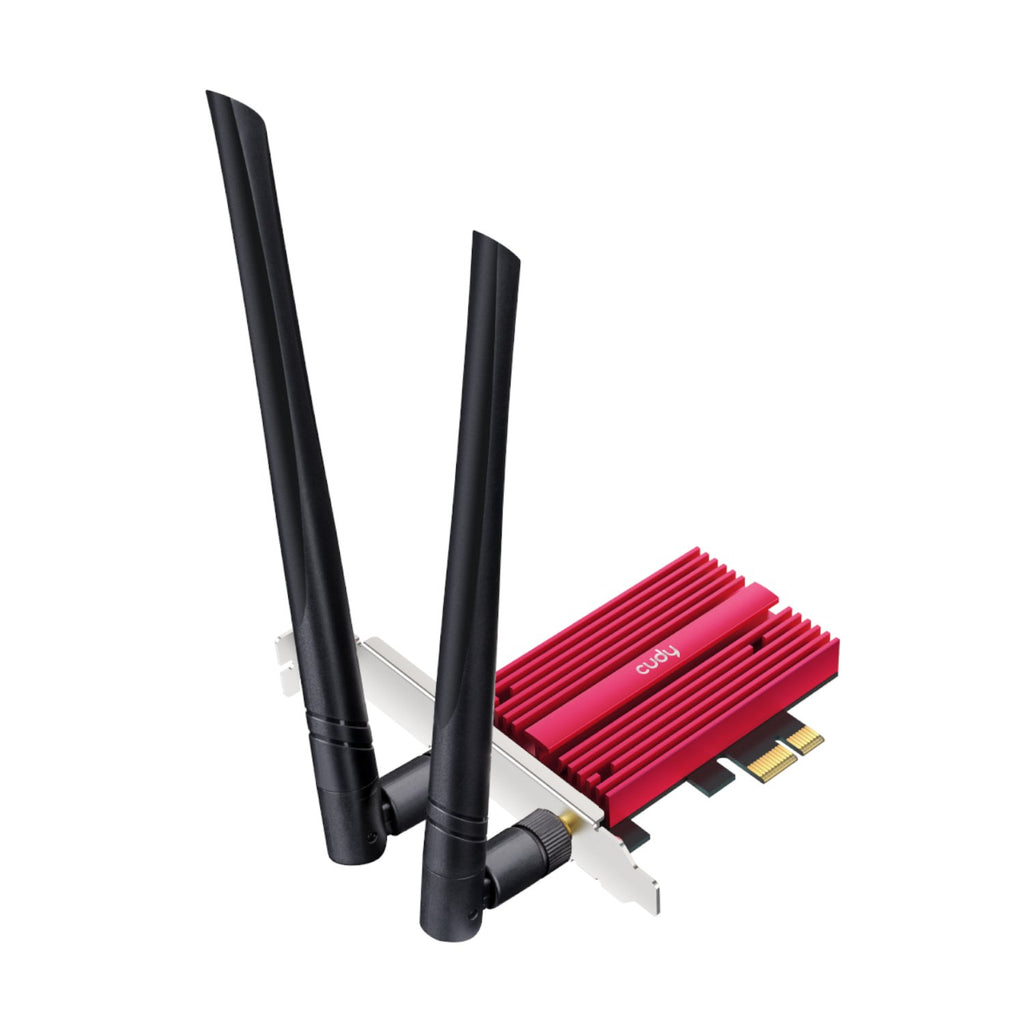 Cudy BE9300 Tri-Band Wi-Fi 7 | Bluetooth 5.4 PCIe Adapter-Wolf Media Store