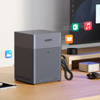 UGreen DH4300 PLUS 4-Bay NAS Storage - Wolf Media Store