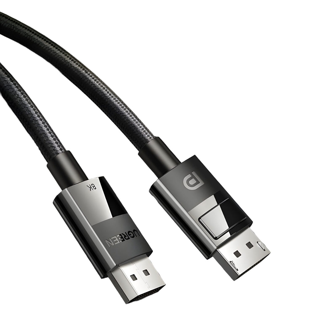 UGREEN DP114 8K DisplayPort Male to Male Braided Cable 3m - Wolf Media Store
