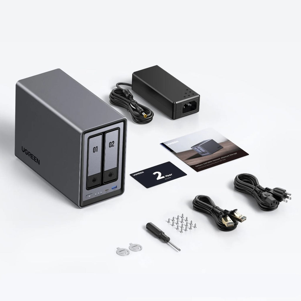 UGREEN NASync DXP2800 2 Bay NAS - Wolf Media Store
