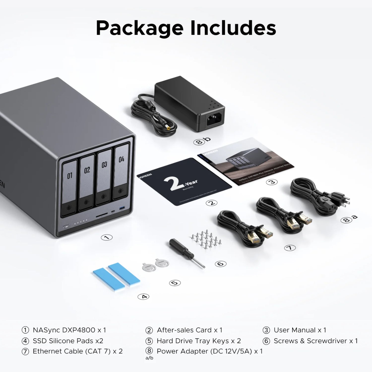 UGREEN NASync DXP4800 4 Bay NAS - Wolf Media Store