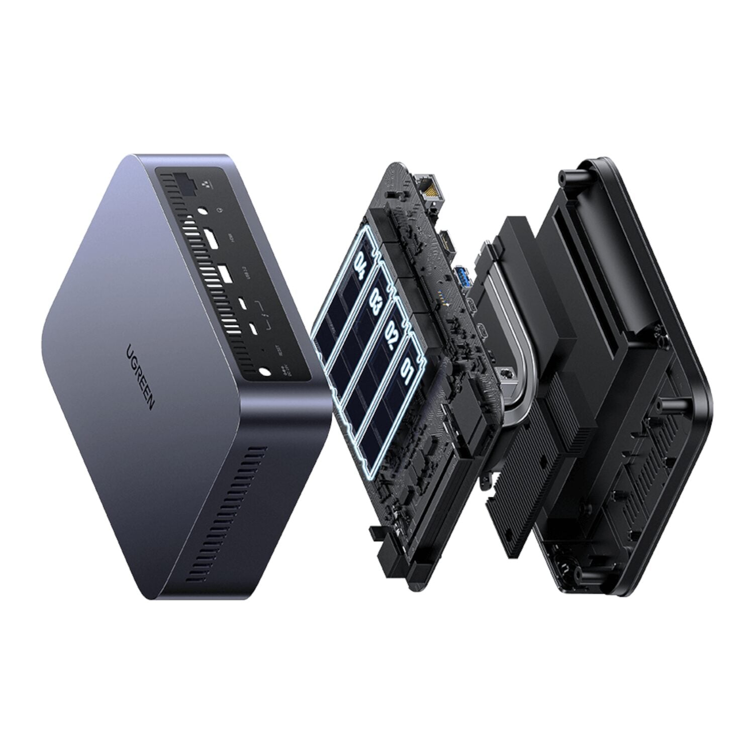 UGREEN NASync DXP480T Plus 4-Bay NAS - Wolf Media Store