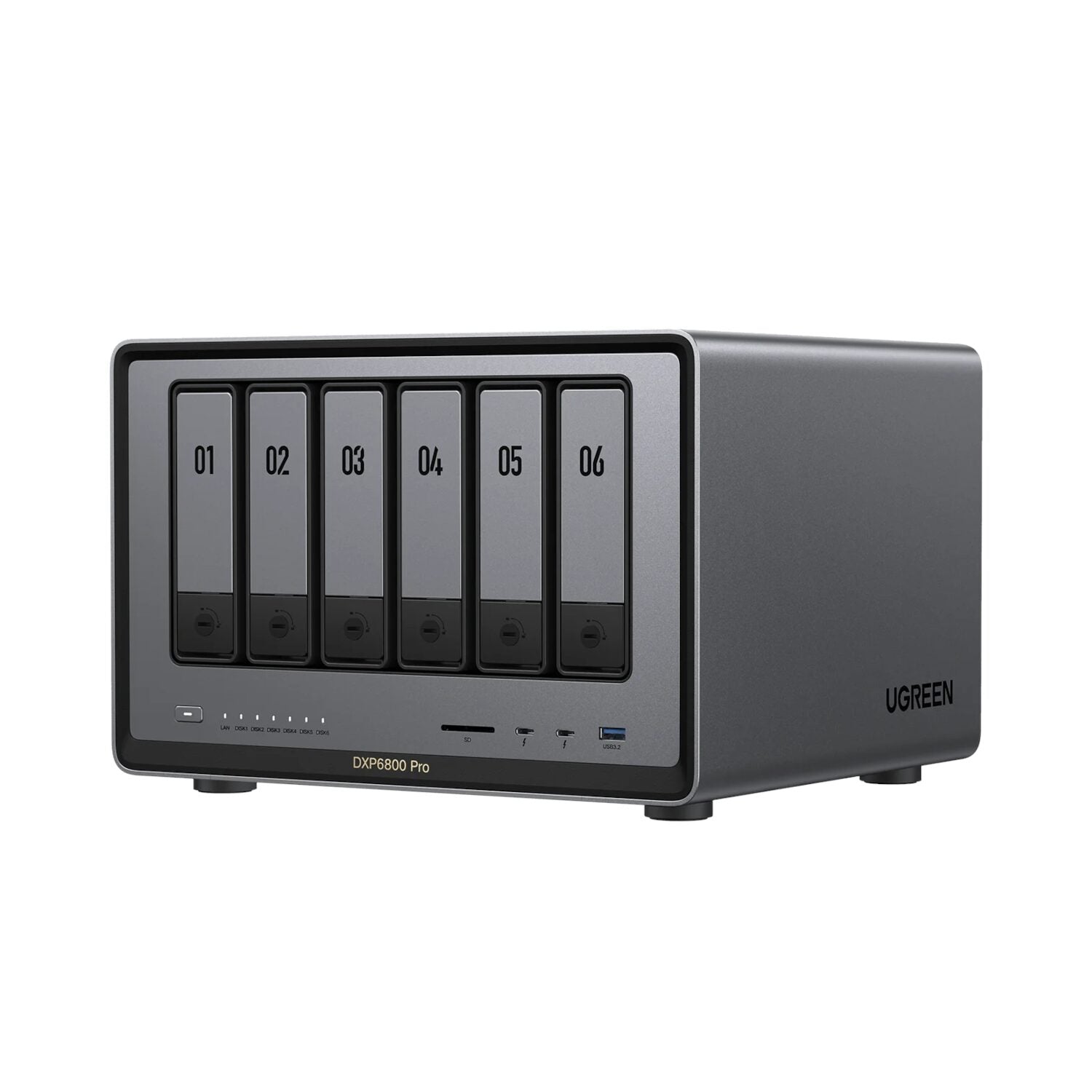UGREEN NASync DXP6800 Pro 6-Bay NAS - Wolf Media Store