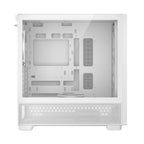 Antec FLUX Mid-Tower E-ATX Gaming Chassis Wood Front Panel - White-Wolf Media Store