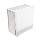 Antec FLUX Mid-Tower E-ATX Gaming Chassis Wood Front Panel - White-Wolf Media Store