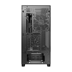 Antec FLUX ATX WOOD Mid Tower Gaming Chassis – Black-Wolf Media Store