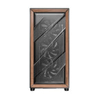 Antec FLUX ATX WOOD Mid Tower Gaming Chassis – Black-Wolf Media Store