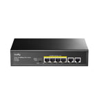 Cudy 6-Port Ethernet Unmanaged Switch - 4 Ports POE-Wolf Media Store