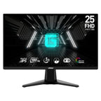 MSI G255F 25" Gaming Monitor 1920x1080 (FHD) Rapid IPS 1ms 180Hz Adaptive Sync HDMI Displayport Black-Wolf Media Store