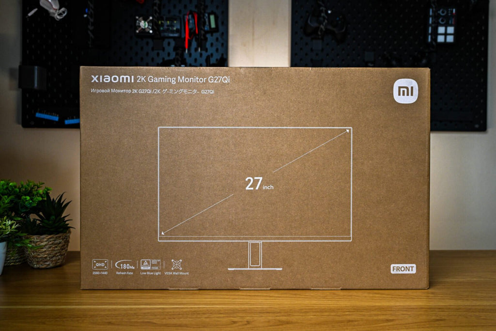 Xiaomi G27Qi 27" 2K 1440p IPS Gaming Monitor (180Hz, 1ms, 16:9, HDMI/DP, and AMD FreeSync)