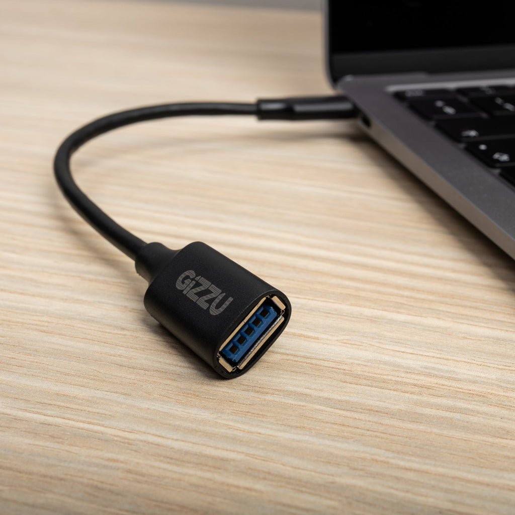 Gizzu Type-C to USB3.0 OTG Adapter-Wolf Media Store