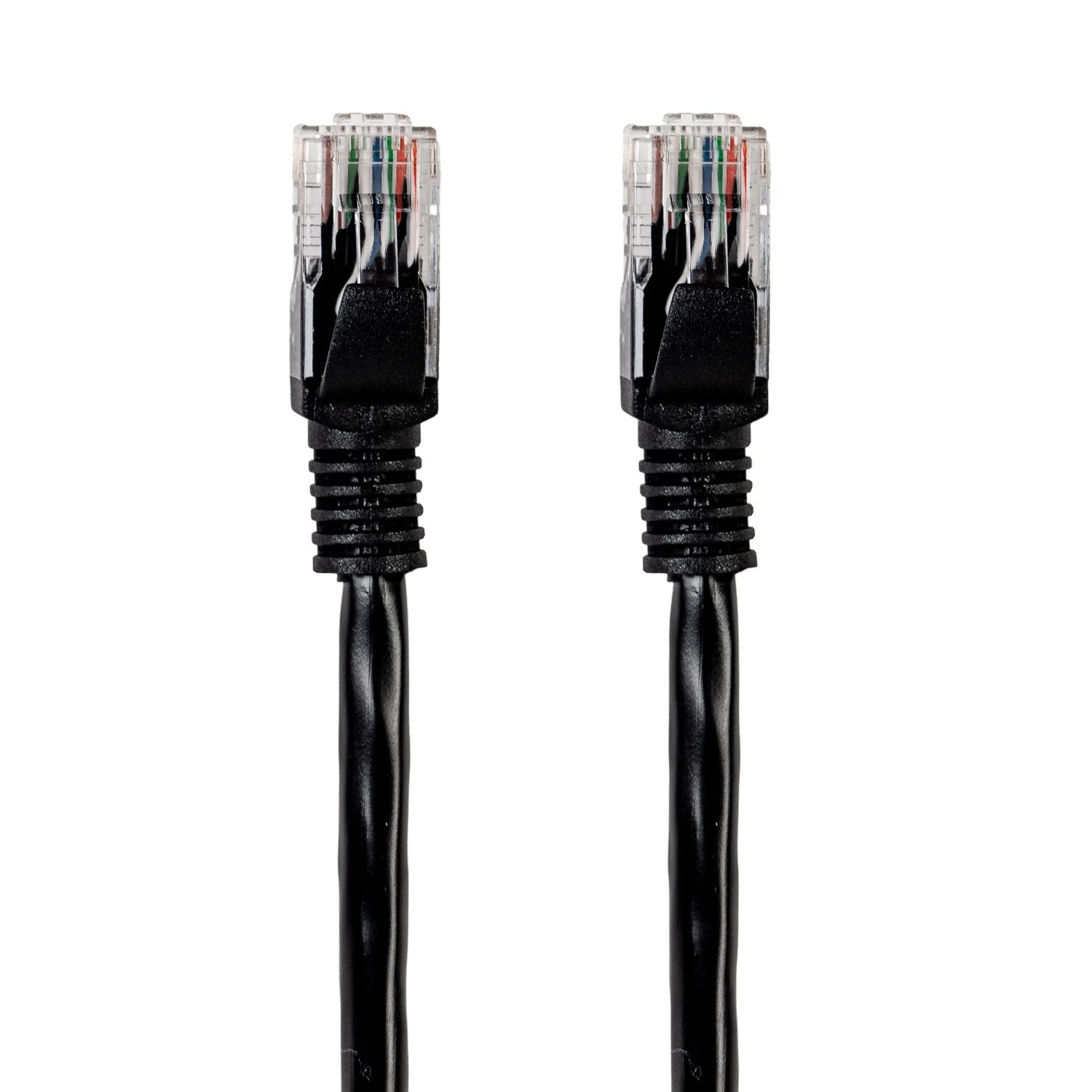 Gizzu Cat6 UTP Fly Lead Ethernet Network Cable 20cm - Black-Wolf Media Store