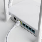 Gizzu Cat6 UTP Fly Lead Ethernet Network Cable 20cm - White-Wolf Media Store