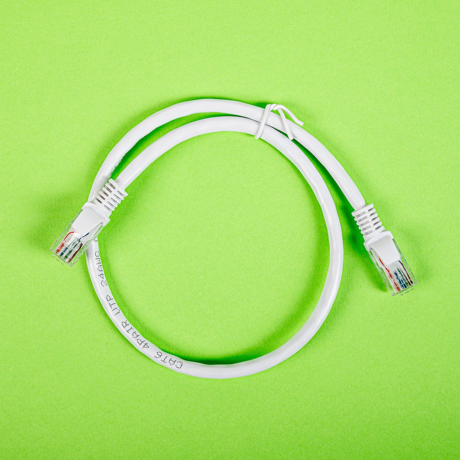 Gizzu Cat6 UTP Fly Lead Ethernet Network Cable 50cm – White