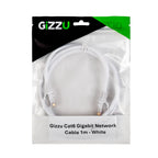 Gizzu Cat6 UTP Fly Lead Ethernet Network Cable 1m – White-Wolf Media Store
