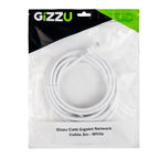 Gizzu Cat6 UTP Fly Lead Ethernet Network Cable 3m – White-Wolf Media Store