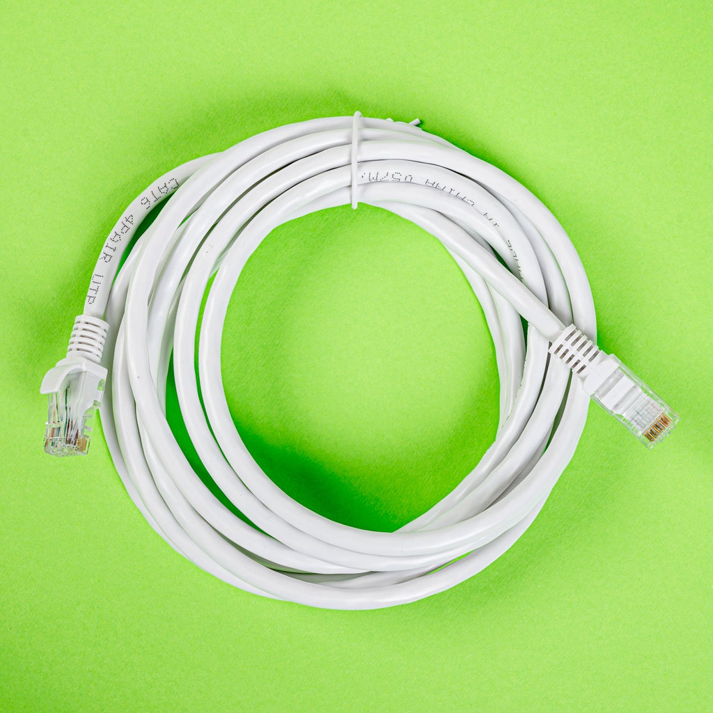 Gizzu Cat6 UTP Fly Lead Ethernet Network Cable 3m – White-Wolf Media Store