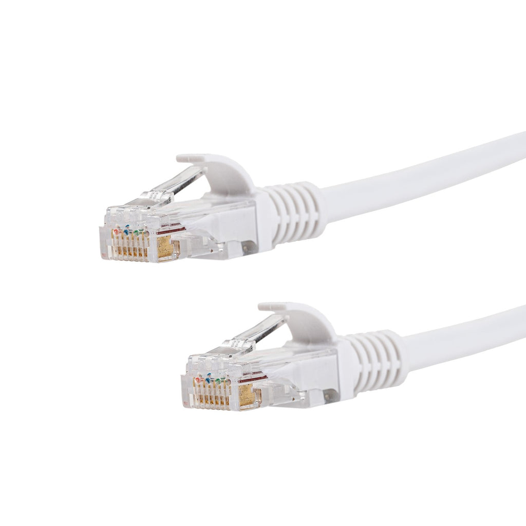 Gizzu Cat6 UTP Fly Lead Ethernet Network Cable 20m – White-Wolf Media Store