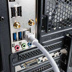 Gizzu Cat6 UTP Fly Lead Ethernet Network Cable 20m – White-Wolf Media Store