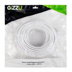 Gizzu Cat6 UTP Fly Lead Ethernet Network Cable 20m – White-Wolf Media Store