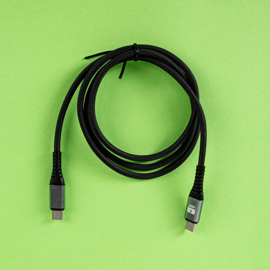 GIZZU 60W 480Mbps Type-C 1m Cable-Wolf Media Store