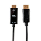 Gizzu 4K60Hz DisplayPort to HDMI Cable 1.5m-Wolf Media Store