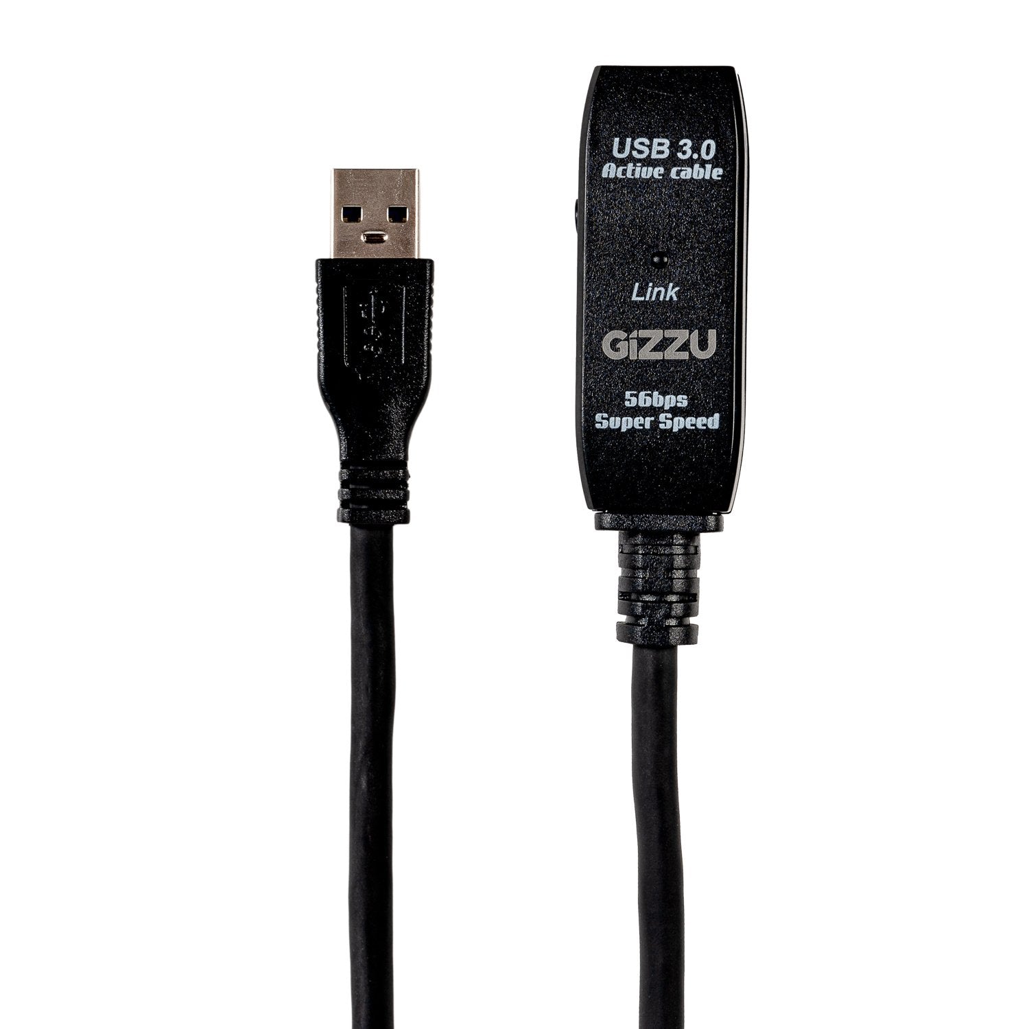 Gizzu USB3.0 Active Extension Cable 10m-Wolf Media Store