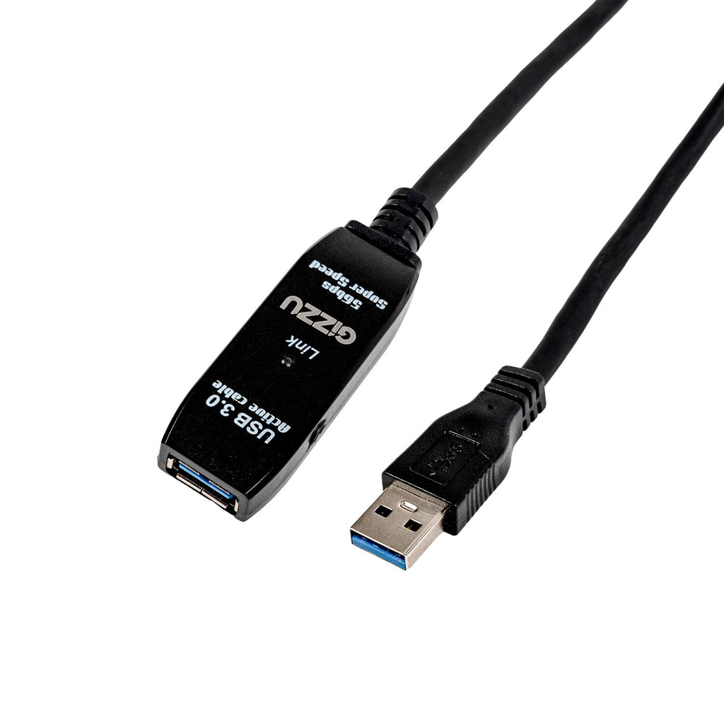 Gizzu USB3.0 Active Extension Cable 10m-Wolf Media Store