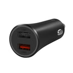 Xiaomi 37W Dual-Port Car Charger - Black-Wolf Media Store