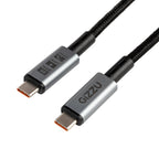 GIZZU 240W 20Gbps Type-C 2m Cable-Wolf Media Store