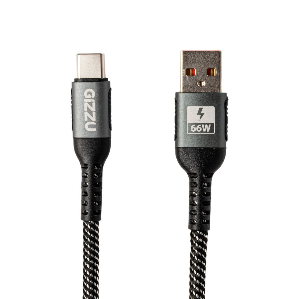 GIZZU 66W 480Mbps USB to Type-C 1m Cable-Wolf Media Store