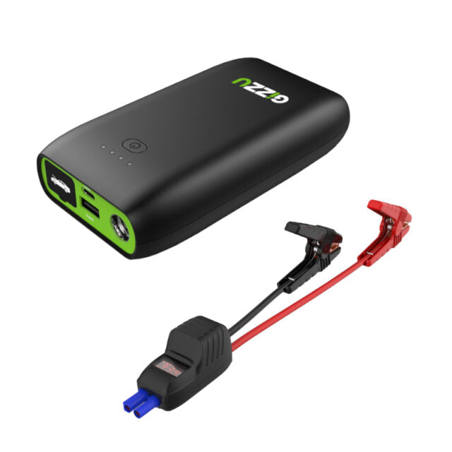 GIZZU 1000A Jump Starter 10400mAh - Black-Wolf Media Store