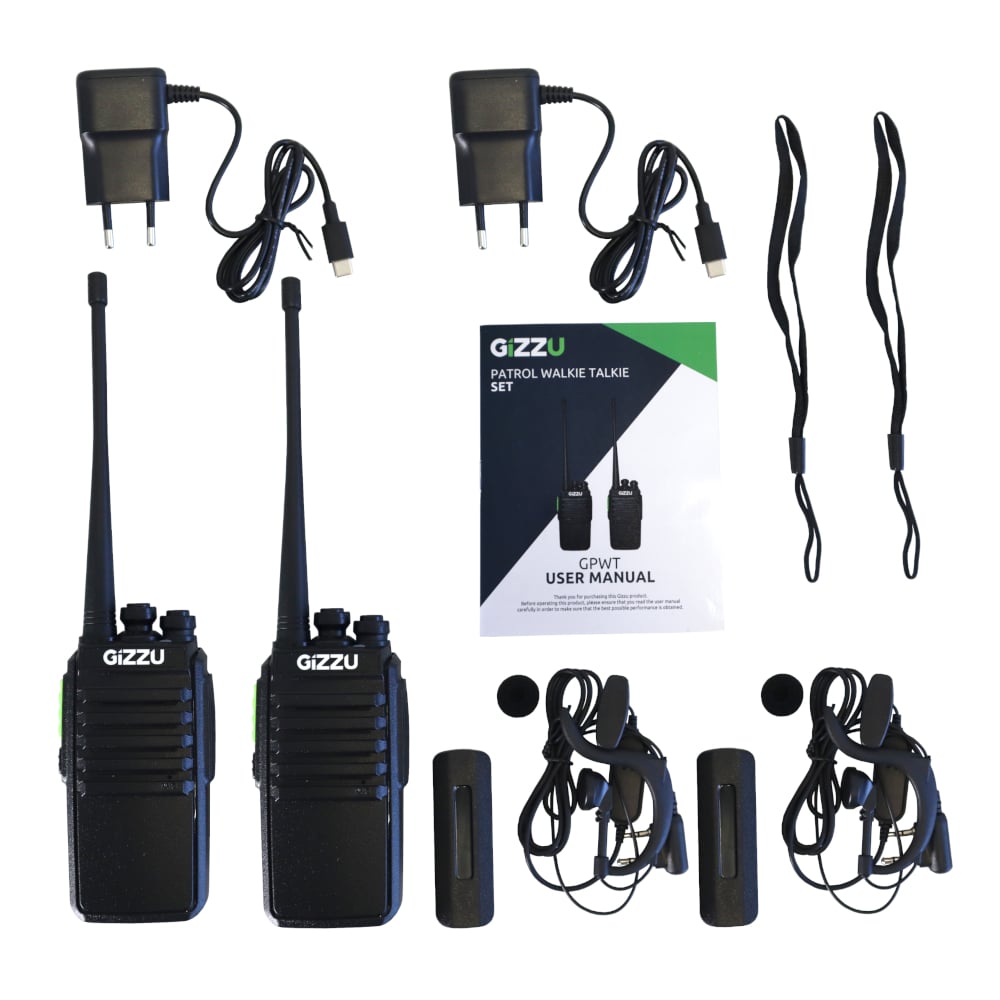 Gizzu Patrol Walkie Talkie Set-Wolf Media Store