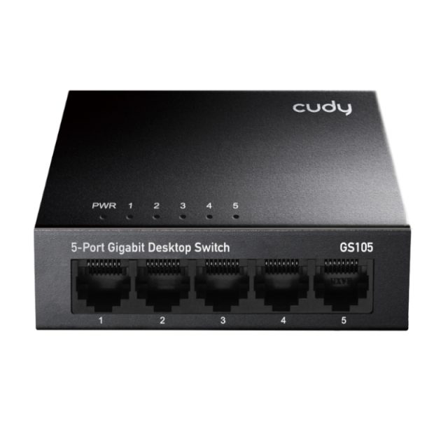 Cudy 5-Port Gigabit Metal Switch-Wolf Media Store