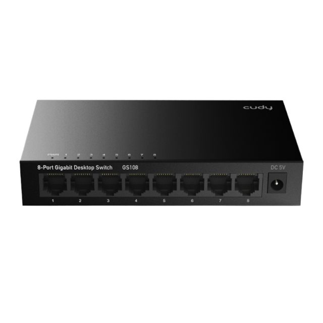 Cudy 8-Port Gigabit Metal Switch-Wolf Media Store