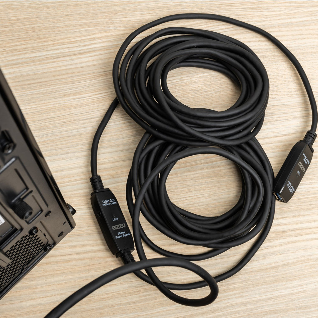 Gizzu USB3.0 Active Extension Cable 10m-Wolf Media Store