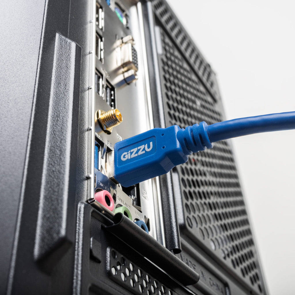 Gizzu USB 3.0 Extension Cable 5m - Blue-Wolf Media Store
